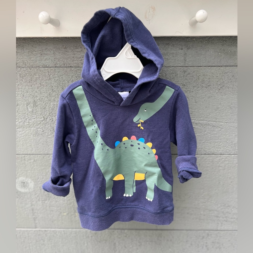 Carters toddler dinosaur hoodie 18 mos